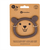 PETITE&amp;MARS Silikonski grizalo Teddy Bitter Cocoa 0m+