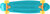 Skateboard Street Surfing FIZZ ROOKIE Blau