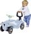 Auto odrážadlo a chodítko BOBBY CAR CLASSIC modré