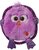 Spielzeughund Fantasy Monsters raschelndes Huhn mit Seil lila 18cm