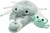 PTIPOTOS Plüschkrabbe Cassecou Minze - Mama mit Baby
