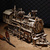 RoboTime 3D puzzle meccanico in legno Locomotiva a vapore