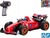 Roadstar R/C formula rossa 13,5cm 2,4GHz piena funzione a batteria ricaricabile con luce