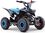 Benzínová čtyřkolka pro děti Beneo Motors Adventure modrá - 50cm3
