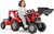 Falk Šliapací traktor 996Y Case IH s nakladačom, rýpadlom a vlečkou