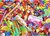 Trefl Prime Puzzle 1000 UFT - Farbspritzer: Eis am Stiel und Bonbons