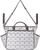 BABYONO Wickeltasche Chic grau