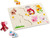 Haba Drevené vkladacie puzzle Babička a jej zvieratká