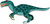 Janod Magnetibook Dinosaury Magnetická kniha pre deti