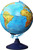 Cablul RELIEF de 25 cm al lui Alaysky - Free Globe Physical / Political cu Led EN