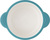 PETITE&amp;MARS Bol ceramic cu înveliș din silicon Teal Blue