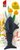 Spielzeug Dog Fantasy Sea Natural Toy Hai Gummi blau 18,5cm