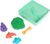 Kinetic sand krabica tekutého piesku s podložkou zelená