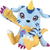 Bandai Digimon Adventure Figura - Sofvimates Gabumon, 11 cm