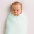 Musselin-Babydecke New Baby 70x100 cm Mint