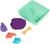 Kinetic sand scatola di sabbia liquida con tappetino viola