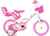 Dino Bikes - Detský bicykel 12" 612GL-HK  Hello Kitty