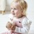 NATTOU Hračka plyšová hrkálka Teddy medvedík 14 cm, 0m+