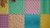 Ortek Masážna podložka Puzzle Mix Pastel 12 prvkov