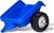 Rollytoys Šliapací traktor Rolly Kid Landini modrý s vlekom