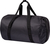 BAAGL Borsa sportiva pieghevole Hoop Uni nera