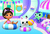 Trefl Puzzle 60 - Gabby pri bazéne / Universal Gabby's Dollhouse