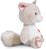 NICI plyš Love Mačička huňatá 25cm, sediaca, GREEN