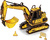 RoboTime dřevěné 3D puzzle Bagr