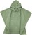 EKO Pončo bavlnené s kapucňou a uškami Olive green 75x120 cm