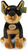 Plišani pas doberman 30 cm EKO-PRIJATELJSKI