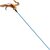 Hračka Magic Cat palička s pierkami a roľničkou 17cm+49cm 24ks