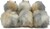 INKARI Плюшена играчка Алпака Малка лимитирана серия Pearlshell 23см