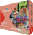 Cleverclixx Mágneses építőkészlet Creative Pack Pasztell – 125 db