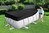 Bestway 58442 Obdĺžnikový kryt bazéna s rámom 282 x 196 cm, čierny