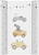 CEBA BABY Matelas à langer 2-bords avec planche rigide (50x70) Ultra Light Bunny Driver
