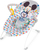 BRIGHT STARTS Lehátko vibrujúce MICKEY MOUSE Happy Triangles™ 0m+ do 9kg
