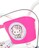 Dino Bikes - Detský bicykel 14" 614G-HK  Hello Kitty