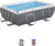Piscina de jardín Bestway 56429 Power Steel 2.82m x 1.96m x ,84m Rectangular con filtro de cartucho.