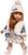 Llorens 53555 NICOLE - realistická bábika s mäkkým látkovým telom - 35 cm