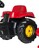 Rollytoys Šliapací traktor Rolly Kid s vlečkou - červený