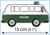 Cobi 24596 Barkas B1000 Polizei