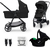 KINDERKRAFT Kočík kombinovaný 3v1 Newly Classic black + Mink PRO