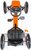 Detská šliapacia motokára Go-kart Baby Mix Buggy oranžová