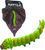 Živá příroda: Caterpillar - realistický model housenky (12 cm)