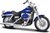 Maisto - HD - Motocykel - 2006 Dyna Street Bob, metal modrá, séria 44, blister box, 1:18