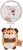 NICI prívesok MyMochi Tiger Tiggy 5cm