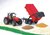 Bruder 02045 Traktor Massey Ferguson 7480 s prívesom