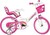 DINO Bikes - Bicicleta infantil 14" 144 RUN Unicornio 2019