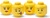 LEGO® úložná hlava (mini) Multi-pack 4 ks