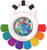 BABY EINSTEIN BPA sensorisches Spielzeug und bissfreies Spielzeug Outstanding Opus ™ 3m +